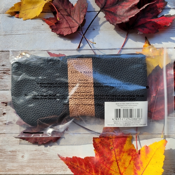 NWT Zigi & Marais Pouch with stripe - Picture 7 of 7